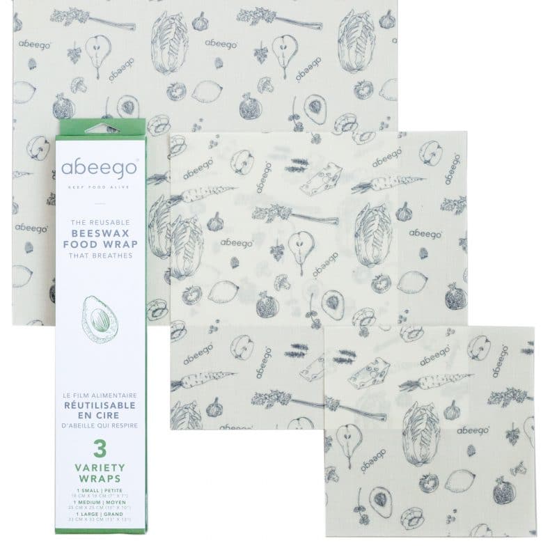 Abeego Reusable Food Wrap Variety Pack