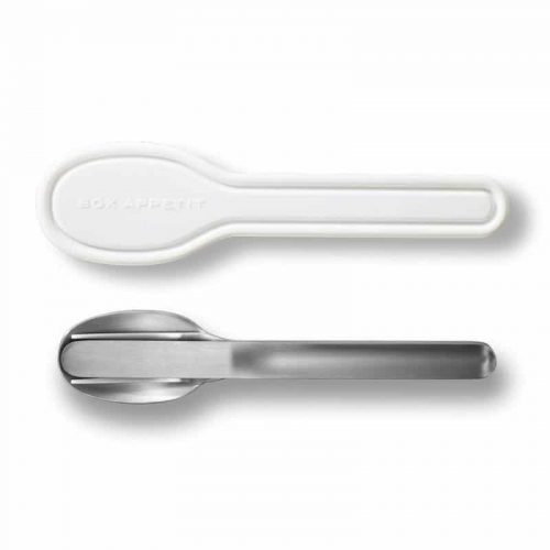 portable reusable stainless steel cutlery set by black+blum