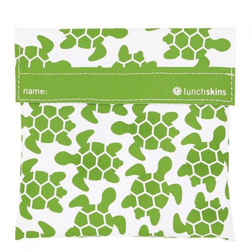 LunchSkins Sandwich Bag - Green Turtle