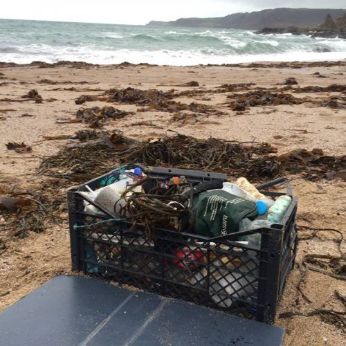 Mattiscombe Sands beach clean