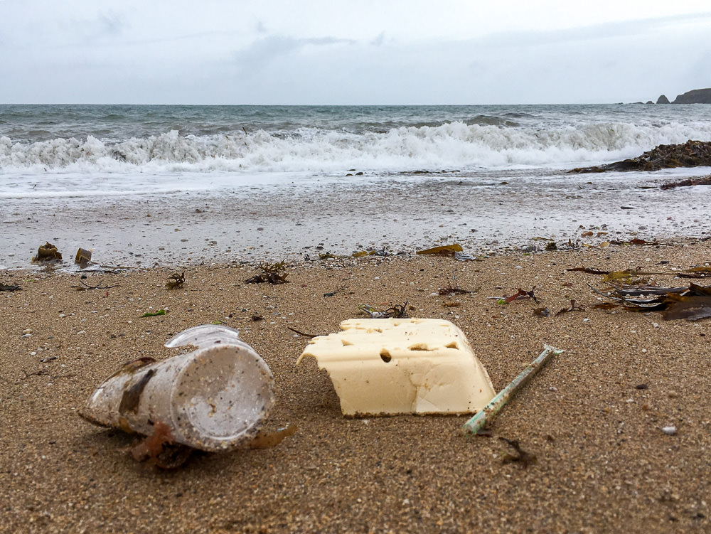 thurlestone beach plastic