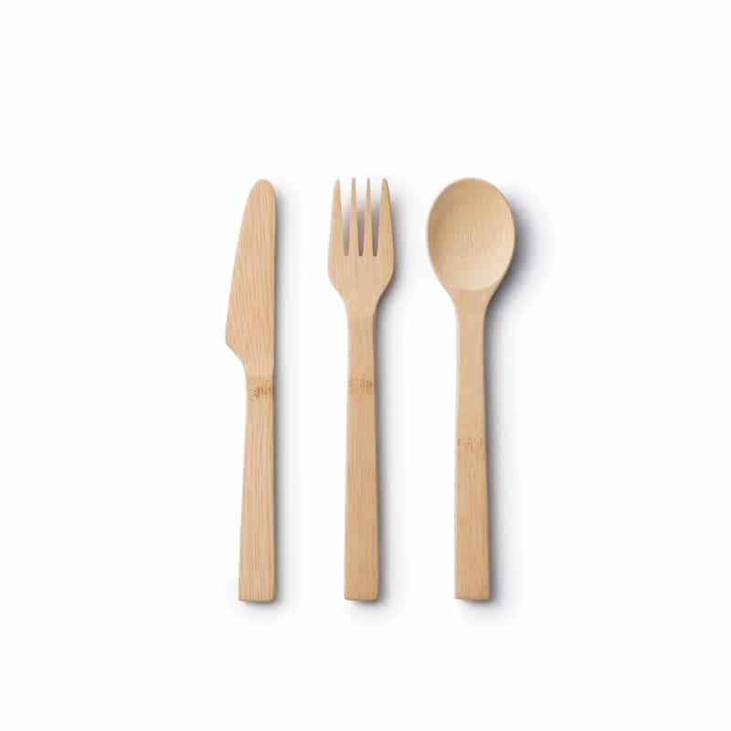 bamboo reusable cutlery