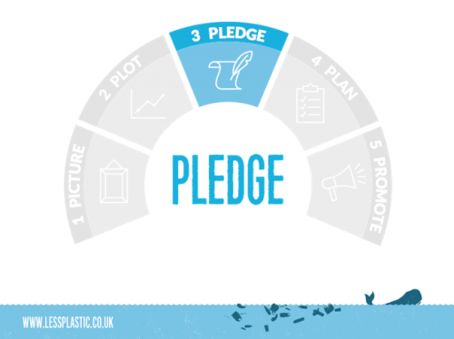 5 Ps to become a Plastic Game Changer - 3 Pledge