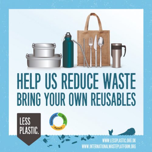 Global campaign to encourage bring your own reusables - English