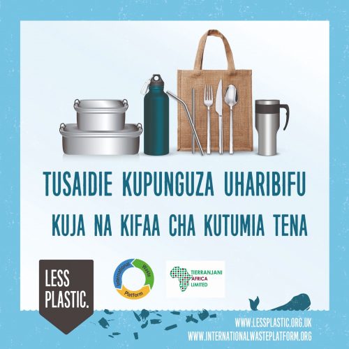 Global campaign to encourage bring your own reusables - Kenya Swahili