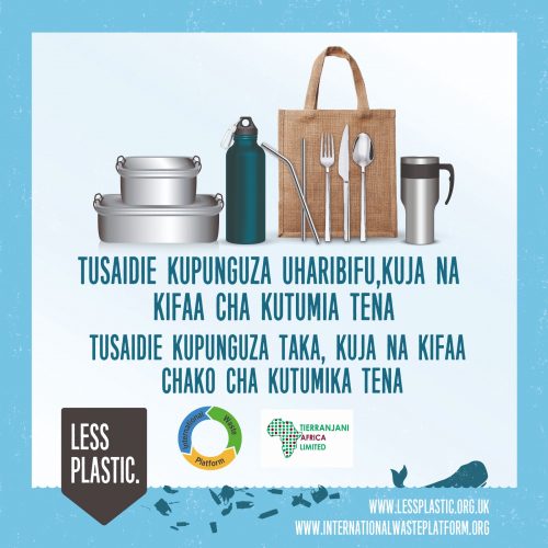 Global campaign to encourage bring your own reusables - Kenya Swahili