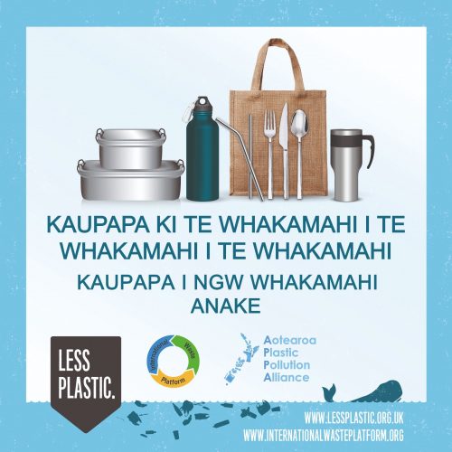 Global campaign to encourage bring your own reusables - New Zealand Maori