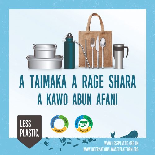 Global campaign to encourage bring your own reusables - Nigeria Hausa